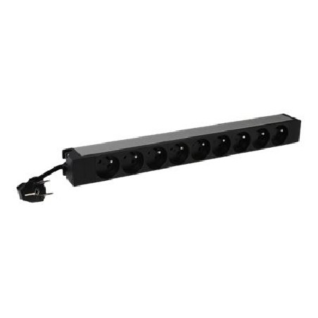 Basic PDU 19" 9 B/FR outputs