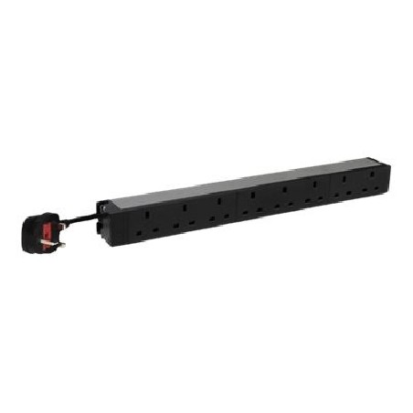 Basic PDU 19" 8 UK outputs