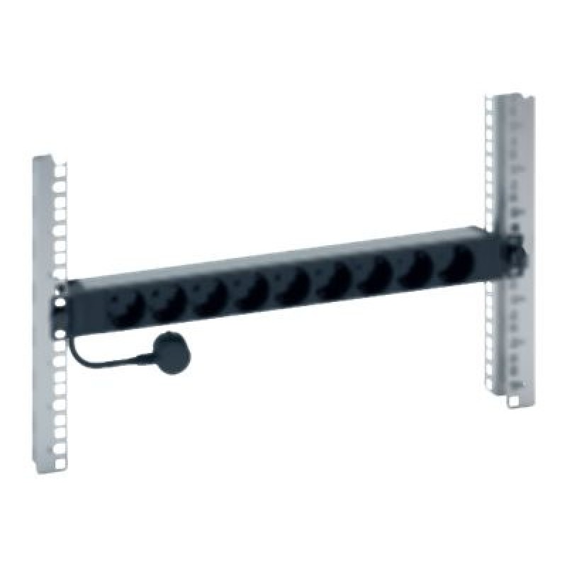 Basic PDU 19" 9 Schuko outputs