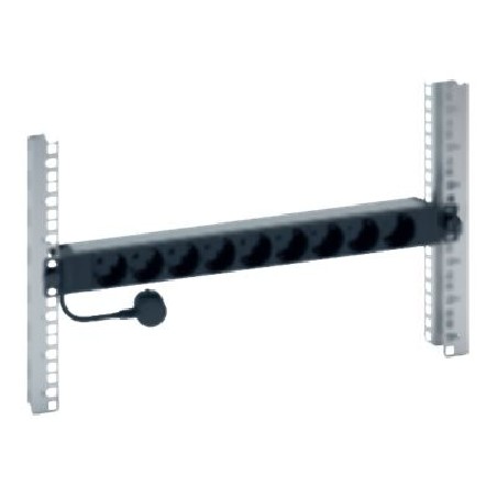 Basic PDU 19" 9 Schuko outputs