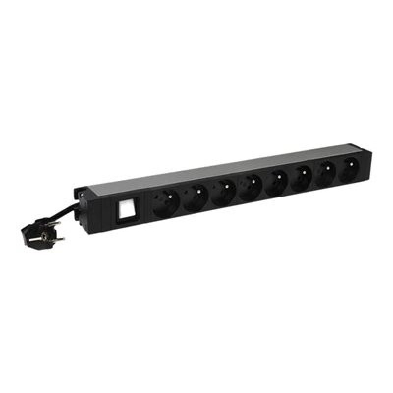 Basic PDU 19" 8 B/FR switch