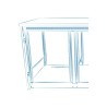Millwork Drawings and Hardware bay 31" d