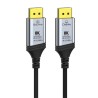 PremiumCord 8K Optický DisplayPort 1.4 přípojný kabel M/M, zlacené zastříknuté konektory, 25m
