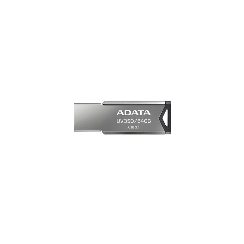 ADATA UV350/64GB/USB 3.1/USB-A/Stříbrná