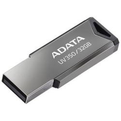 ADATA UV350/32GB/USB 3.1/USB-A/Stříbrná