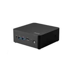 BAZAR - MSI PC Cubi NUC 1MG-418BEU, Core 7 150U, 16GB, N/A, N/A, No OS, Black - Poškozený obal (Komplet)