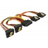 Kabel Power SATA 15 Pin Stecker Latchtyp, Kabel Power SATA 15 Pin Stecker Latchtyp 60150