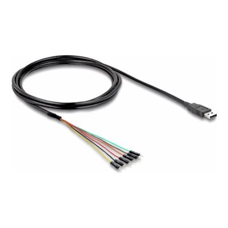 Delock Converter USB 2.0 Type-A to UART, Delock Converter USB 2.0 Type-A to UART 63986