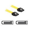 Kabel SATA 20 cm gelb ge/ge Metall, Kabel SATA 20 cm gelb ge/ge Metall