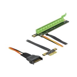 Riser Karte PCI Express x1 zu x16 mit fl, Riser Karte PCI Express x1 zu x16 mit fl 85762