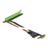 Riser Karte PCI Express x1 zu x16 mit fl, Riser Karte PCI Express x1 zu x16 mit fl 85763