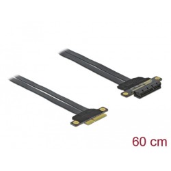 Riser Karte PCI Express x4 zu x4 mit fle, Riser Karte PCI Express x4 zu x4 mit fle