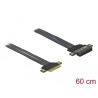 Riser Karte PCI Express x4 zu x4 mit fle, Riser Karte PCI Express x4 zu x4 mit fle