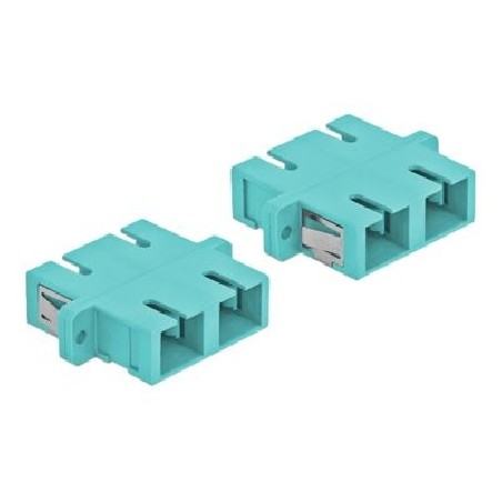 LWL Kupplung SC Duplex Buchse zu SC Dupl, LWL Kupplung SC Duplex Buchse zu SC Dupl