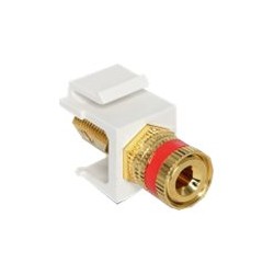 Keystone Polklemme Gewindebuchse rot/, Keystone Polklemme Gewindebuchse rot/ 86304