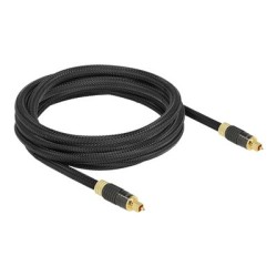 TOSLINK Kabel St - St 8.0 mm Metall 3 m, TOSLINK Kabel St - St 8.0 mm Metall 3 m