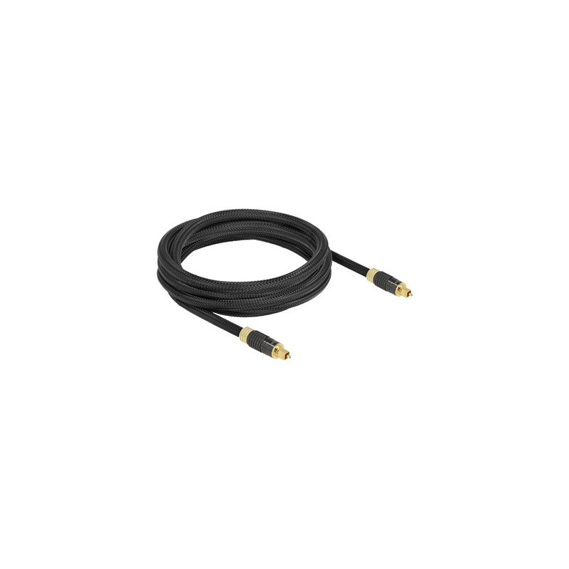 TOSLINK Kabel St - St 8.0 mm Metall 3 m, TOSLINK Kabel St - St 8.0 mm Metall 3 m