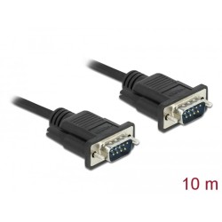 Kabel Seriell D-Sub9 10 m St/St mit schm, Kabel Seriell D-Sub9 10 m St/St mit schm