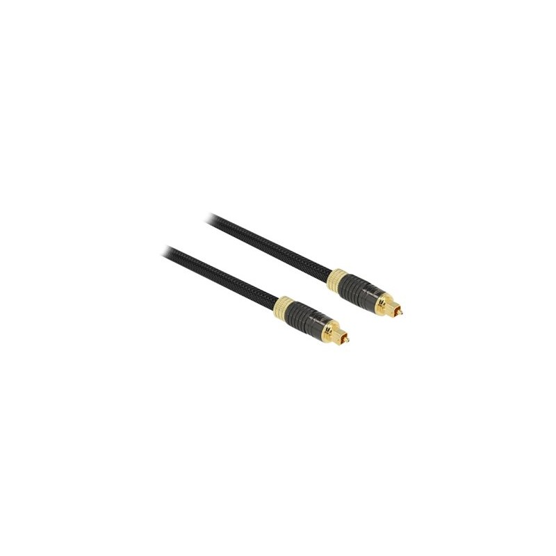 TOSLINK Kabel St - St 8.0 mm Metall 5 m, TOSLINK Kabel St - St 8.0 mm Metall 5 m
