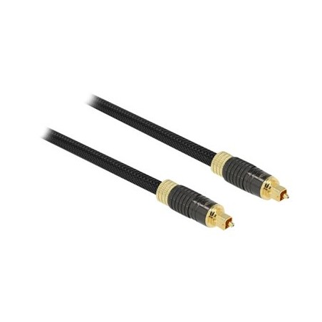 TOSLINK Kabel St - St 8.0 mm Metall 5 m, TOSLINK Kabel St - St 8.0 mm Metall 5 m