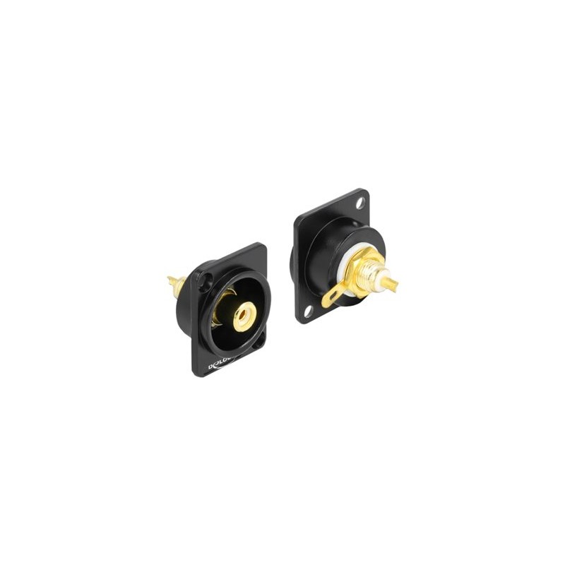 D-Type Cinch Buchse Lotanschluss Deloc, D-Type Cinch Buchse Lotanschluss Deloc
