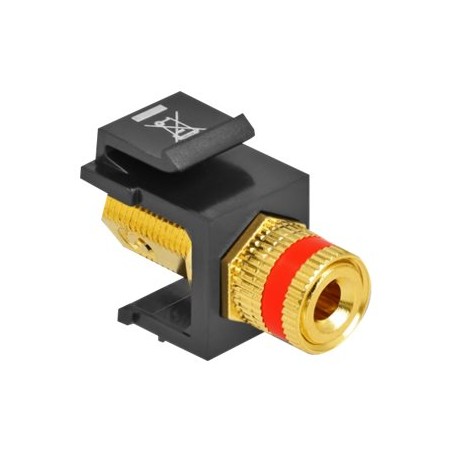 Keystone Polklemme Gewindebuchse rot/, Keystone Polklemme Gewindebuchse rot/ 86863