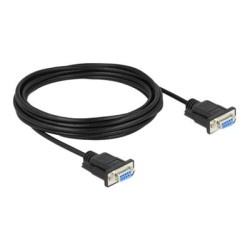 Kabel Seriell Nullmodem D-Sub9 5 m Bu/B, Kabel Seriell Nullmodem D-Sub9 5 m Bu/B 87516