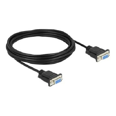 Kabel Seriell Nullmodem D-Sub9 5 m Bu/B, Kabel Seriell Nullmodem D-Sub9 5 m Bu/B 87516