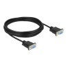 Kabel Seriell Nullmodem D-Sub9 5 m Bu/B, Kabel Seriell Nullmodem D-Sub9 5 m Bu/B 87516