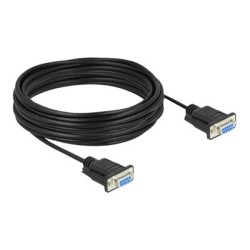 Kabel Seriell Nullmodem D-Sub9 10 m Bu/, Kabel Seriell Nullmodem D-Sub9 10 m Bu/ 87525
