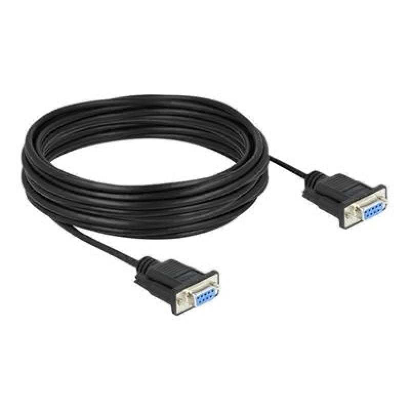 Kabel Seriell Nullmodem D-Sub9 10 m Bu/, Kabel Seriell Nullmodem D-Sub9 10 m Bu/ 87525
