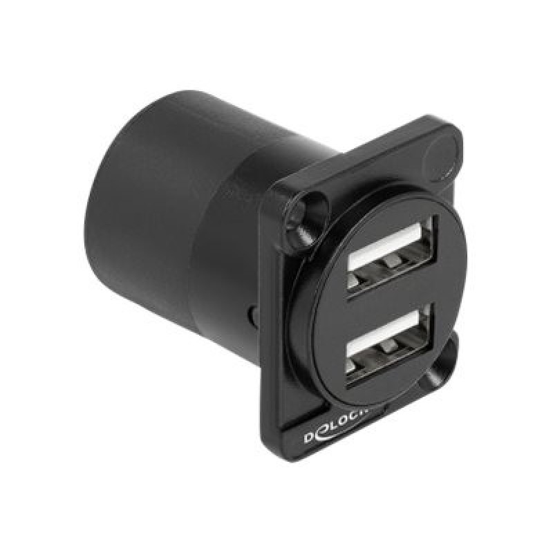 D-Typ Modul USB 2.0 2 x USB Typ-A Buchse, D-Typ Modul USB 2.0 2 x USB Typ-A Buchse