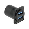D-Typ Modul USB 5 Gbps 2 x USB Typ-A Buc, D-Typ Modul USB 5 Gbps 2 x USB Typ-A Buc