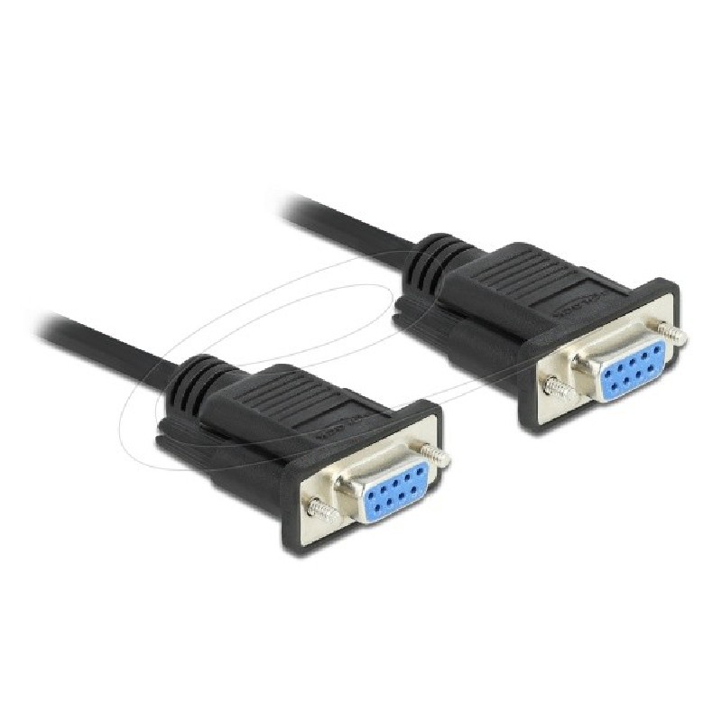Kabel Seriell Nullmodem D-Sub9 5 m Bu/B, Kabel Seriell Nullmodem D-Sub9 5 m Bu/B 87784