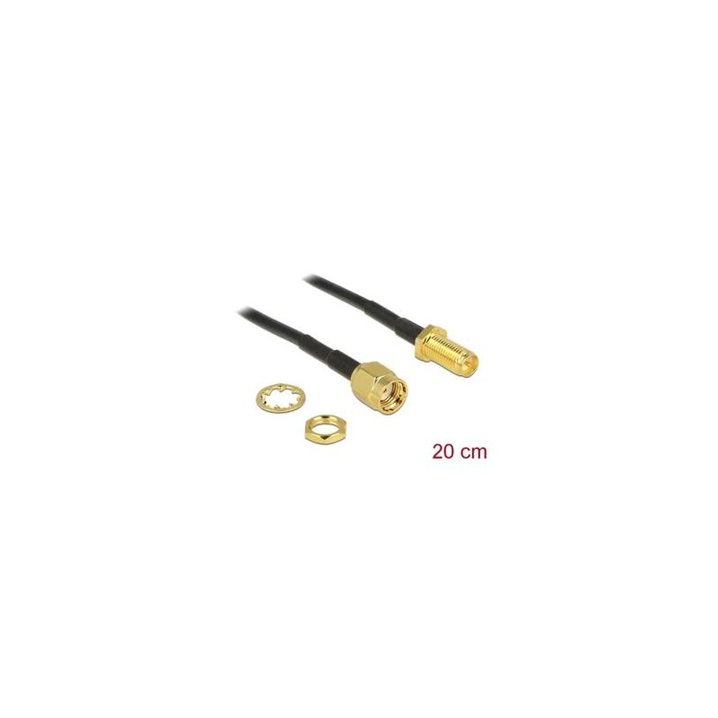 Antennenkabel RP-SMA Stecker RP-SMA Bu, Antennenkabel RP-SMA Stecker RP-SMA Bu
