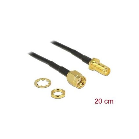 Antennenkabel RP-SMA Stecker RP-SMA Bu, Antennenkabel RP-SMA Stecker RP-SMA Bu