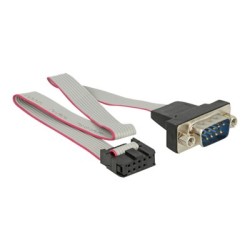 Kabel RS-232 Seriell Pfostenbuchse zu DB, Kabel RS-232 Seriell Pfostenbuchse zu DB