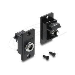 Delock Panel Mount DC 5.5 x 2.5 mm femal, Delock Panel Mount DC 5.5 x 2.5 mm femal