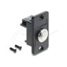 Delock Panel Mount Push-button black, Delock Panel Mount Push-button black