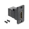 Delock Panel Mount HDMI female to female, Delock Panel Mount HDMI female to female