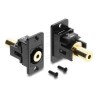 Delock Panel Mount stereo jack female 3., Delock Panel Mount stereo jack female 3. 91223