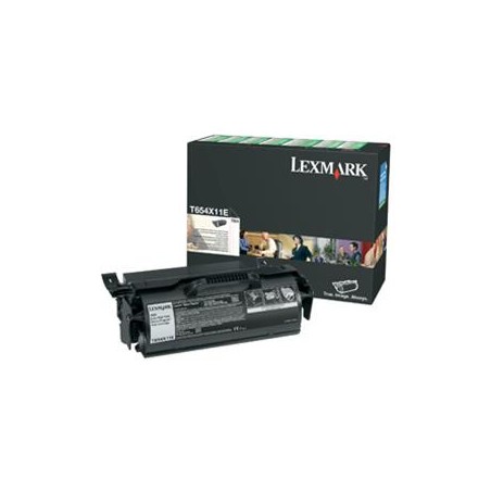 Lexmark - Extra vysoká výtěžnost - černá - originální - kazeta s barvivem LCCP, LRP - pro Lexmark T654dn, T654dtn, T654n