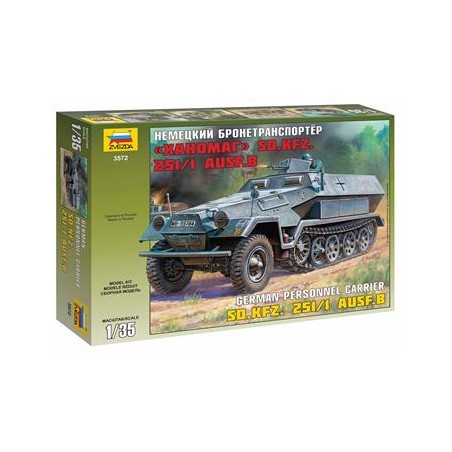 Model Kit military 3572 - Hanomag Sd.Kfz.251/1 Ausf.B (1:35)