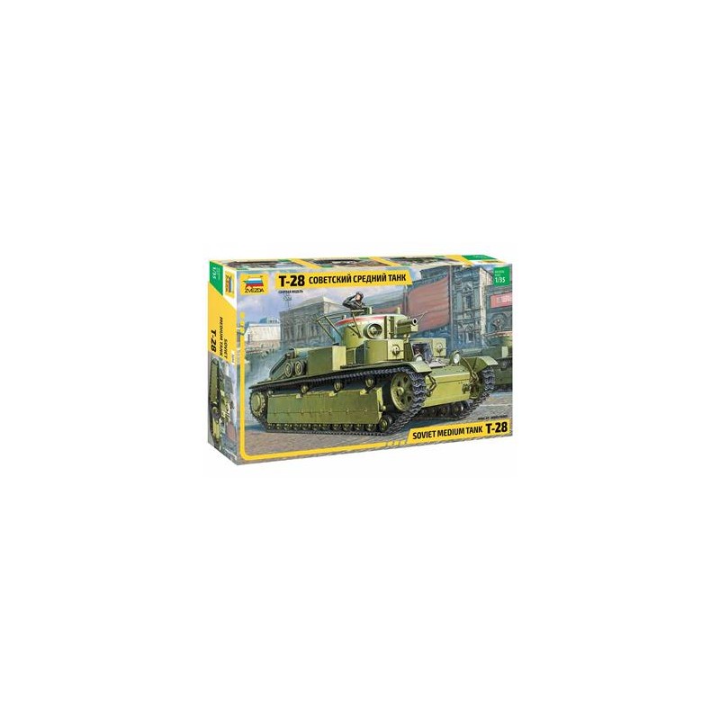 Model Kit tank 3694 - T-28 Heavy Tank (1:35)