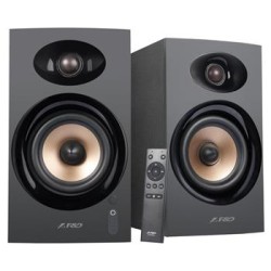 POŠKOZENÝ OBAL - FENDA F&D repro R23BT/ 2.0/ 40W/ dřevěné/ BT/ Optický/ USB vstup/ dálkové ovládání/ černé
