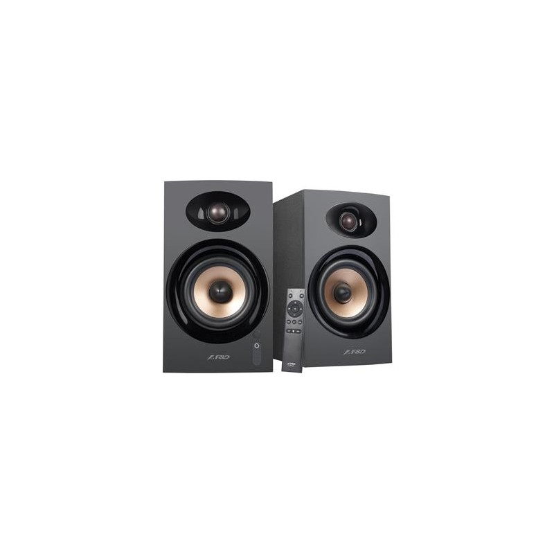 POŠKOZENÝ OBAL - FENDA F&D repro R23BT/ 2.0/ 40W/ dřevěné/ BT/ Optický/ USB vstup/ dálkové ovládání/ černé