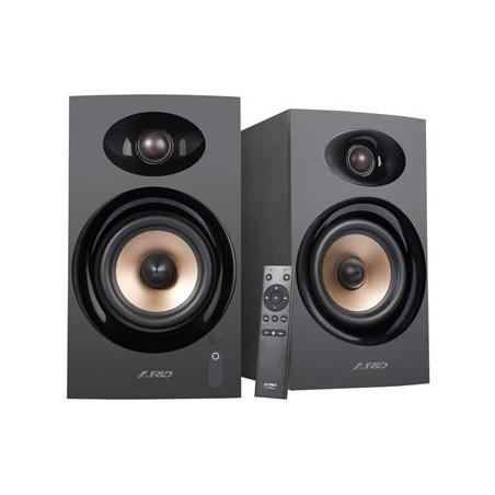 POŠKOZENÝ OBAL - FENDA F&D repro R23BT/ 2.0/ 40W/ dřevěné/ BT/ Optický/ USB vstup/ dálkové ovládání/ černé