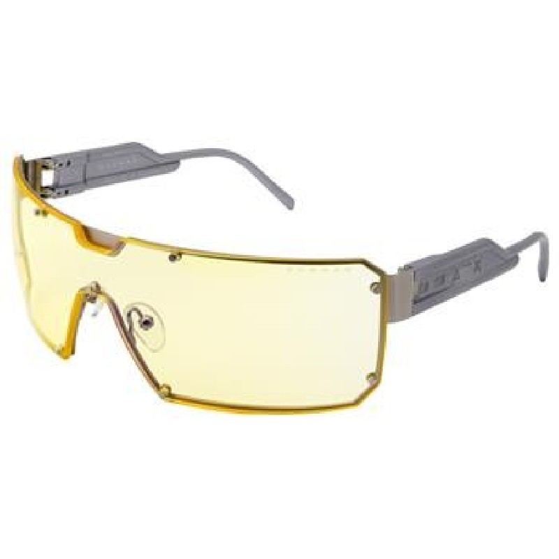 GUNNAR kancelářske/herní brýle CYBERPUNK DEX * STEEL *jantárová skla BLF 65 * GUNNAR focus
