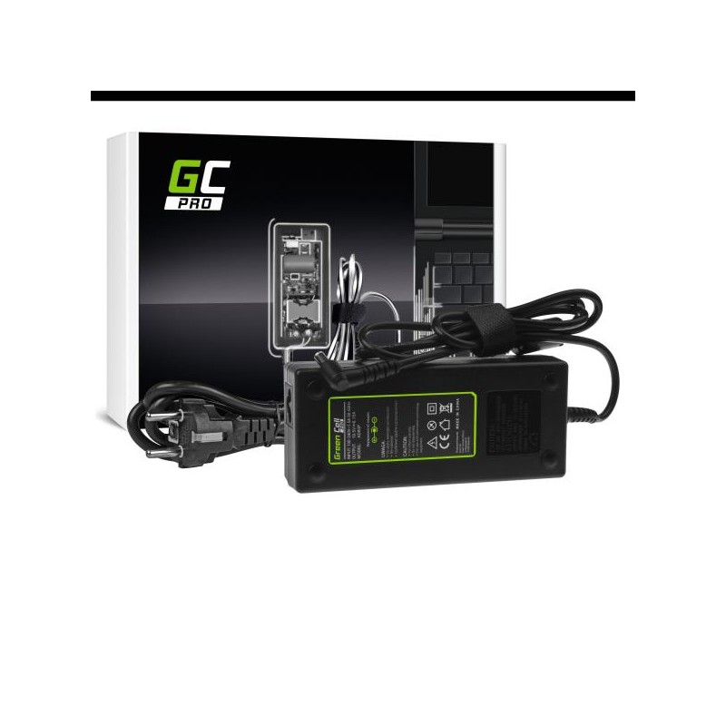 Green Cell PRO nabíječka, AC adaptér pro Sony Vaio PCG-81112M VGN-AR61S VGN-AR71S VGN-AW31S VPCF11S1E 19.5V 6.15A 120W