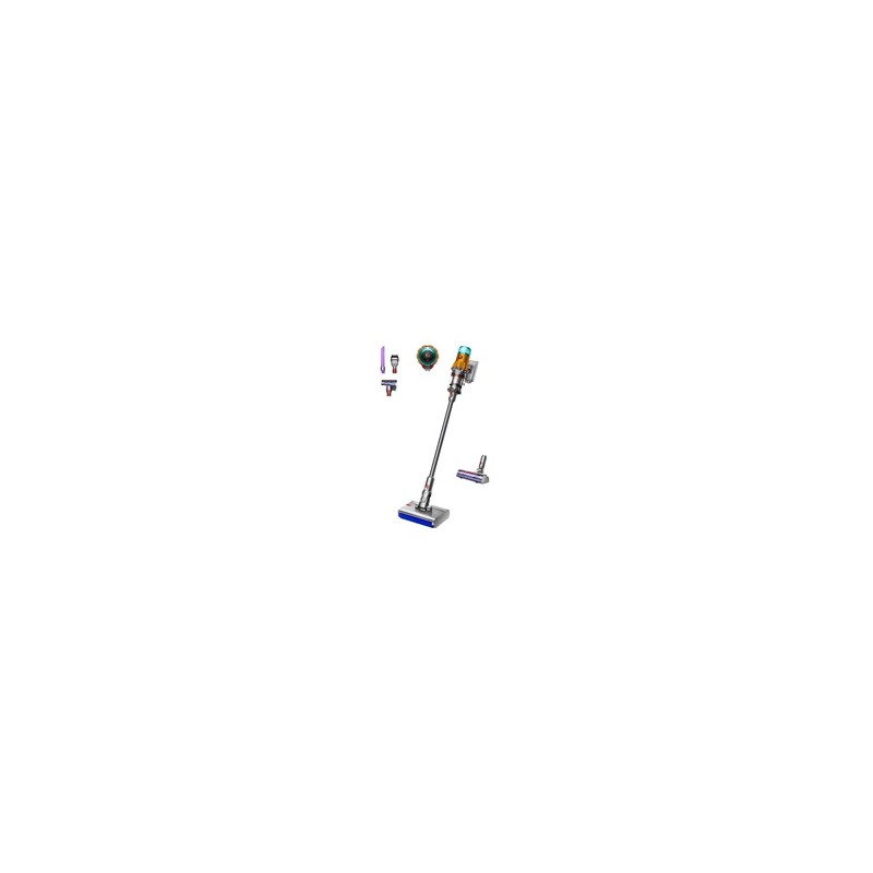 Dyson V12s Detect Slim Submarine akumulátorový vysavač, tyčový, mokré vytírání, LCD displej, HEPA filtrace